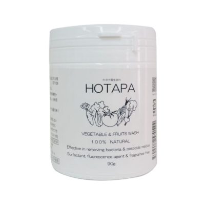 【日本】抗菌綜合研究所｜HOTAPA<br>蔬菜清洗粉<br>90g